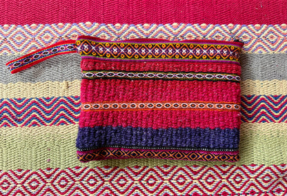 Andean Hand-Woven Wool Clutch Bag